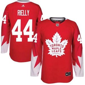 Herren Toronto Maple Leafs Eishockey Trikot Morgan Rielly 44 Rot Alternate Authentic Alternate